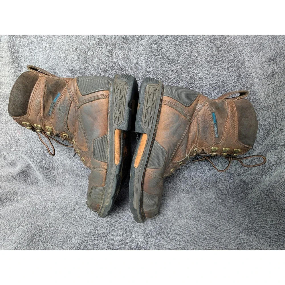 Ariat Mens WorkHog XT H2O Waterproof Composite Toe Work Boots Brown